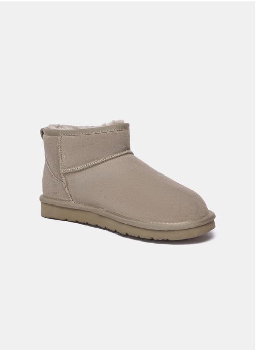 EverAu Australia Bottes Bottines femme ultra mini classiques - Finch femme beige