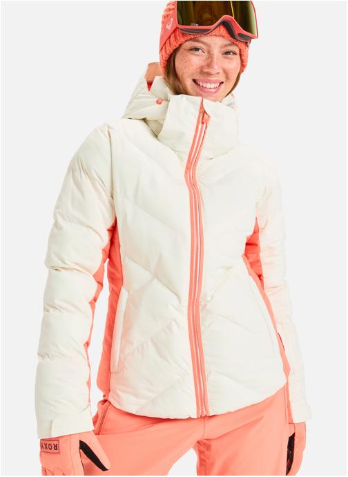 Roxy Blousons Snowdrift 15K femme blanc