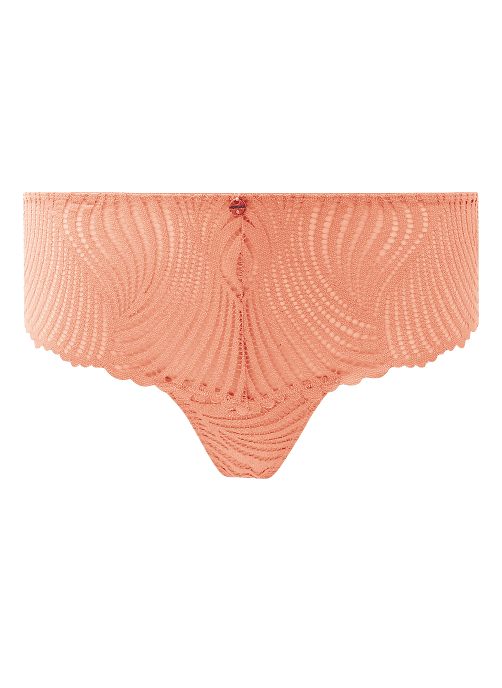 Culottes Shorty string caramel Garance femme orange Morgan Culottes Shorty string caramel Garance femme orange Orange