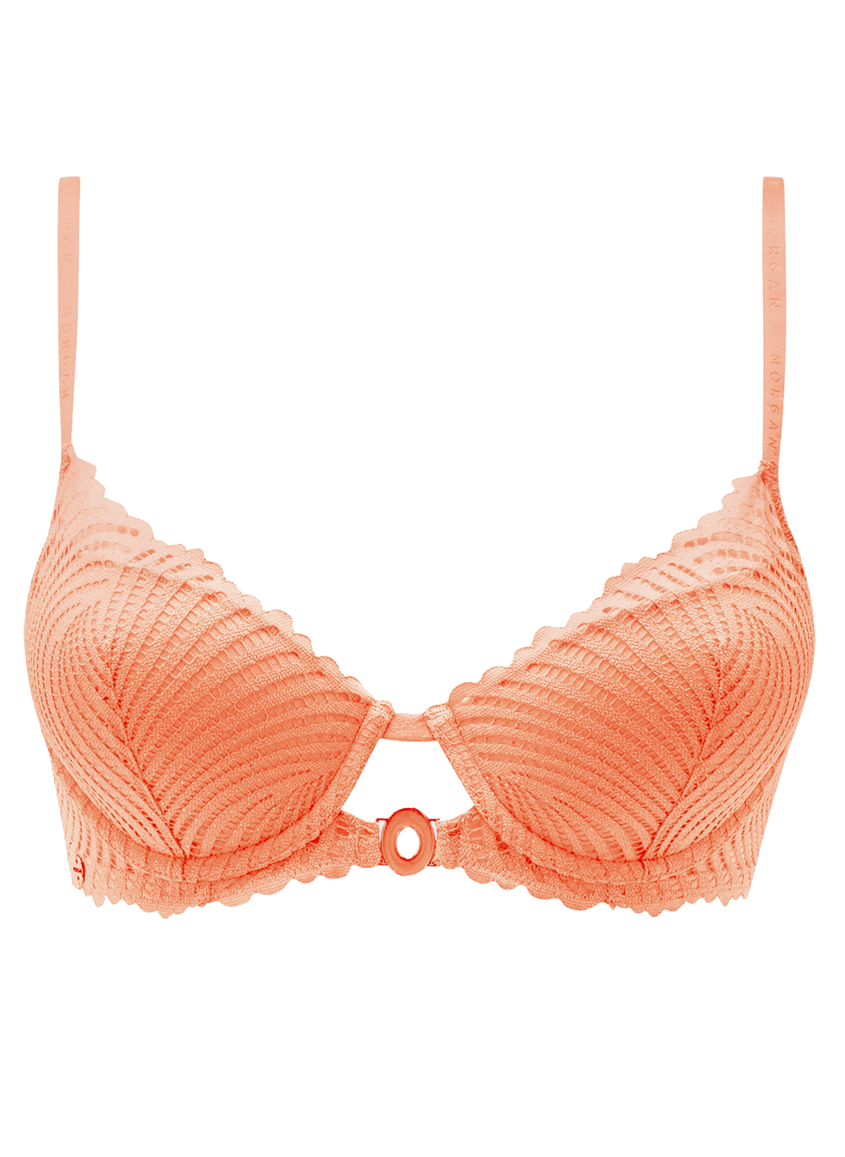 Brassières Soutien-gorge coques moulées caramel Garance femme orange Morgan Brassières Soutien-gorge coques moulées caramel Garance femme orange Orange