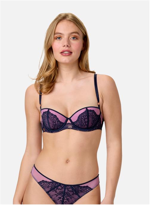 Brigitte Bardot Brassières Soutien-gorge coques moulées bleu marine Nectar femme bleu