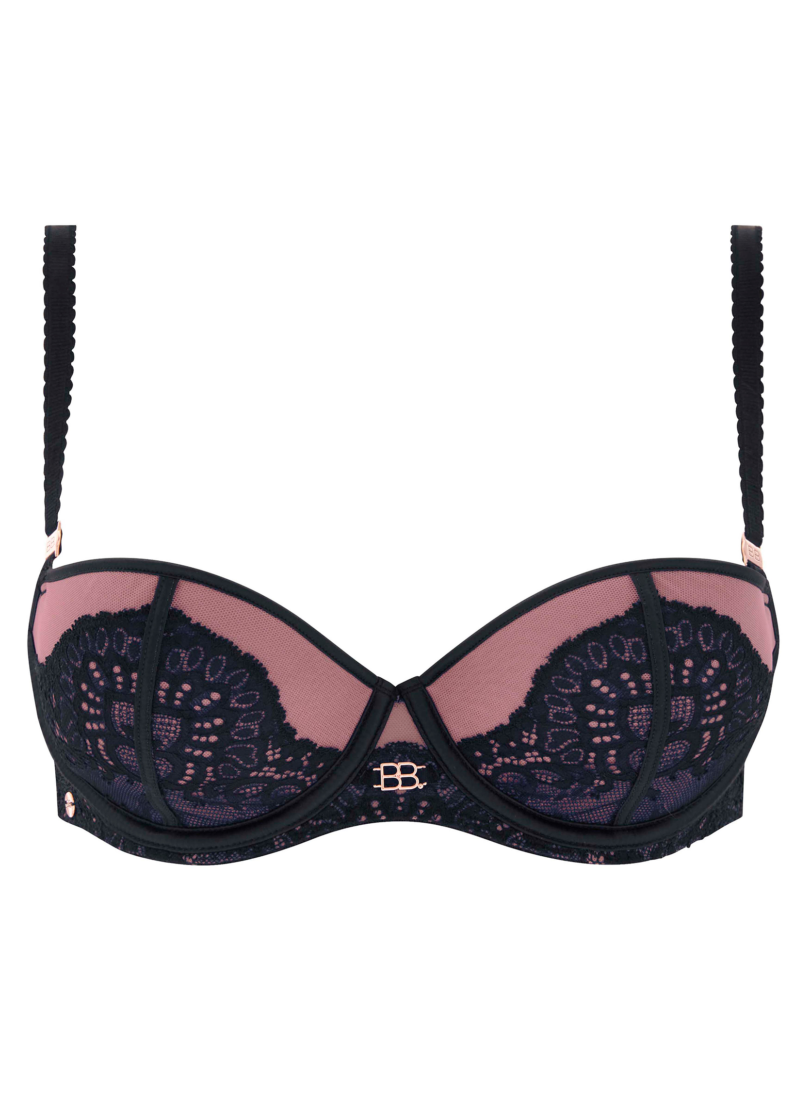 Brassières Soutien-gorge coques moulées bleu marine Nectar femme bleu Brigitte Bardot Brassières Soutien-gorge coques moulées bleu marine Nectar femme bleu Bleu