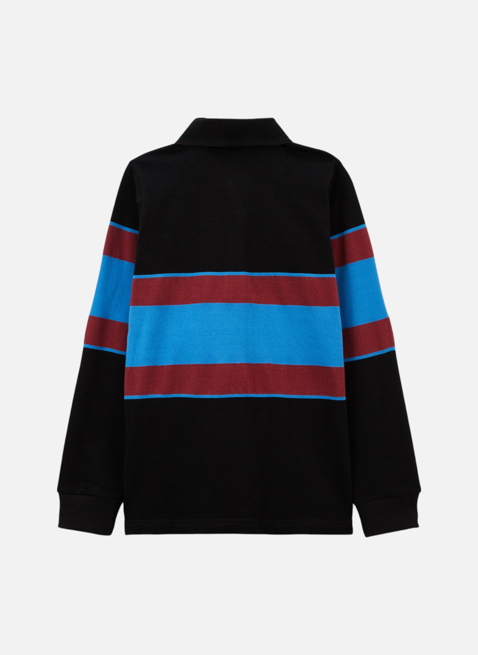 Polos Lucky garçon noir Serge Blanco Polos Lucky garçon noir Noir