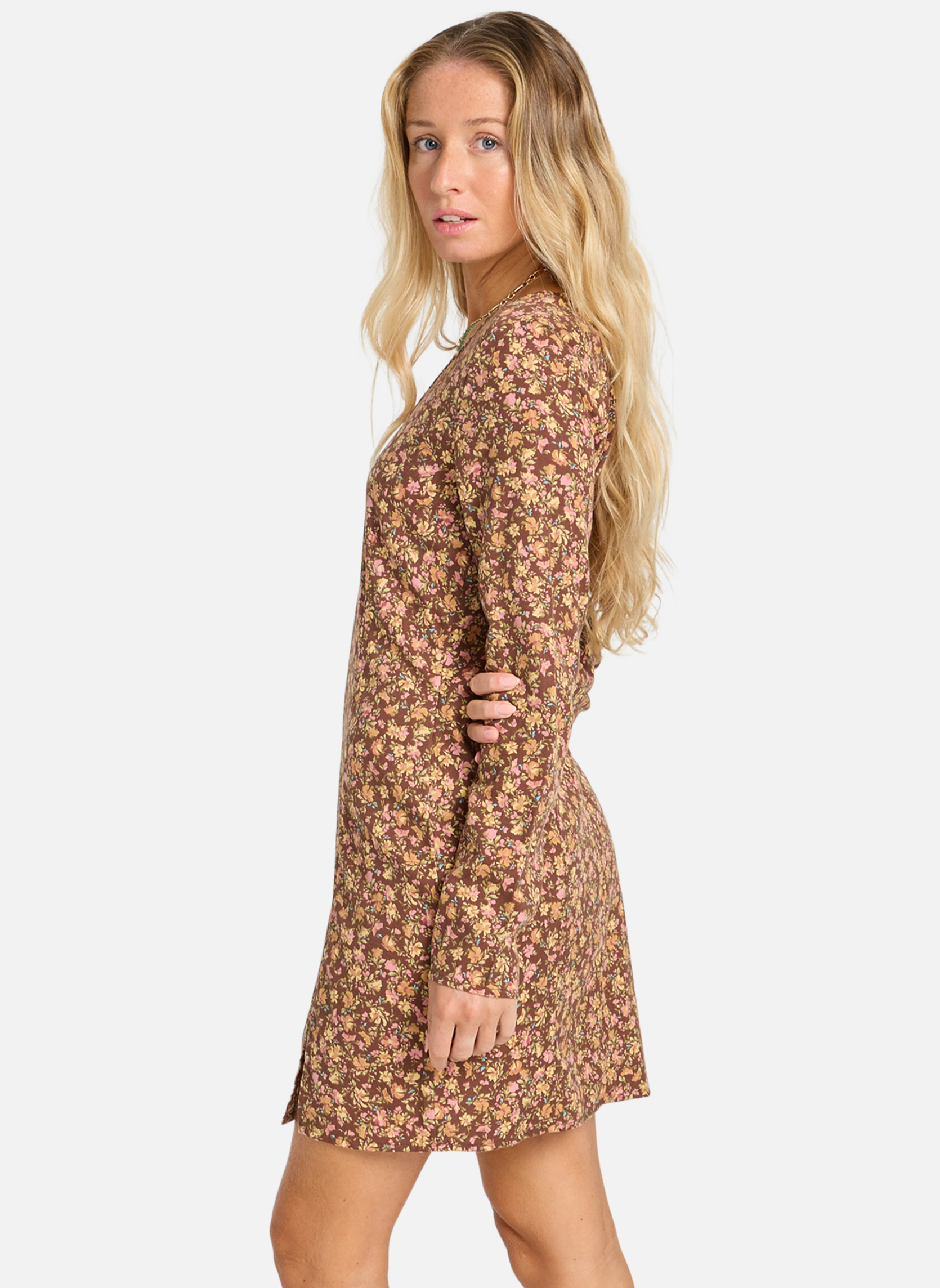 Robes Your Time femme marron Billabong Robes Your Time femme marron Marron