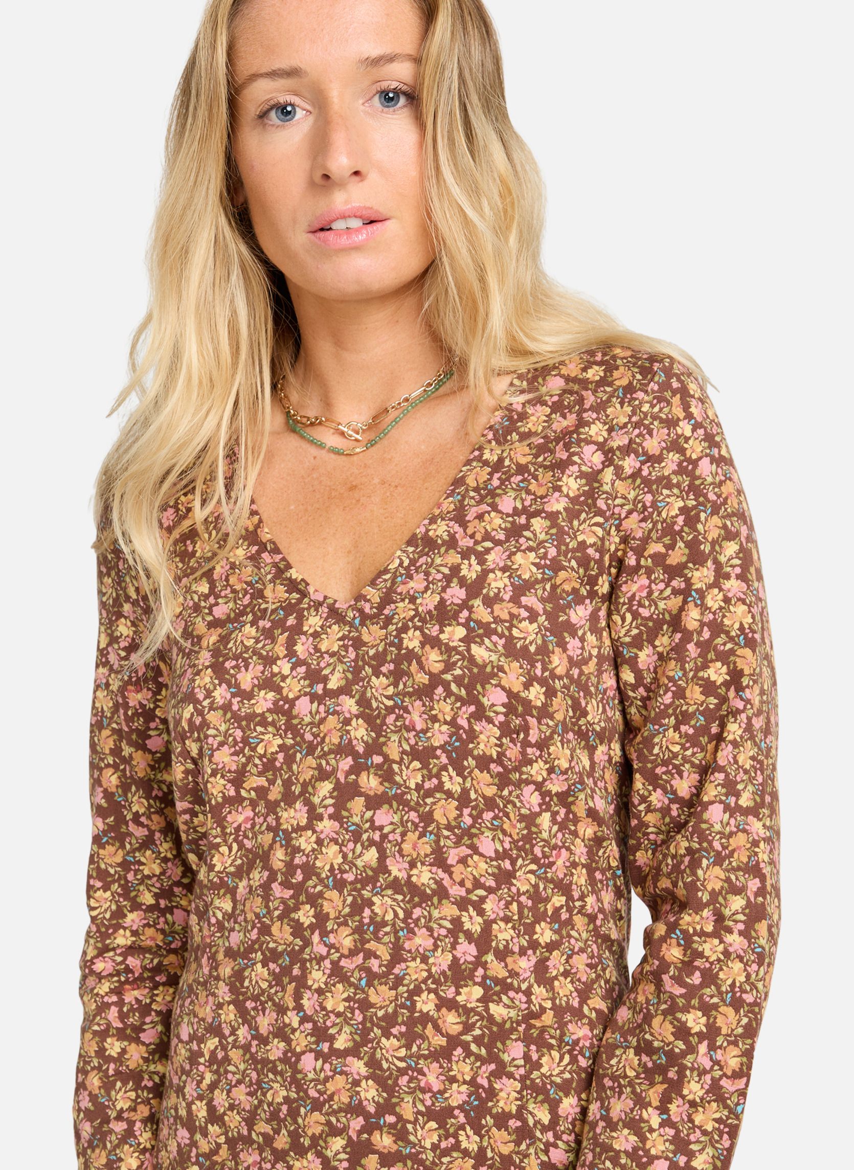 Robes Your Time femme marron Billabong Robes Your Time femme marron Marron