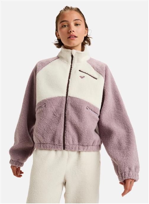 Roxy Vestes polaires Waves Of Warmth Colorblock femme violet