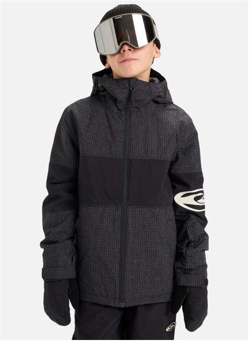 Quiksilver Blousons High In The Hood garçon noir
