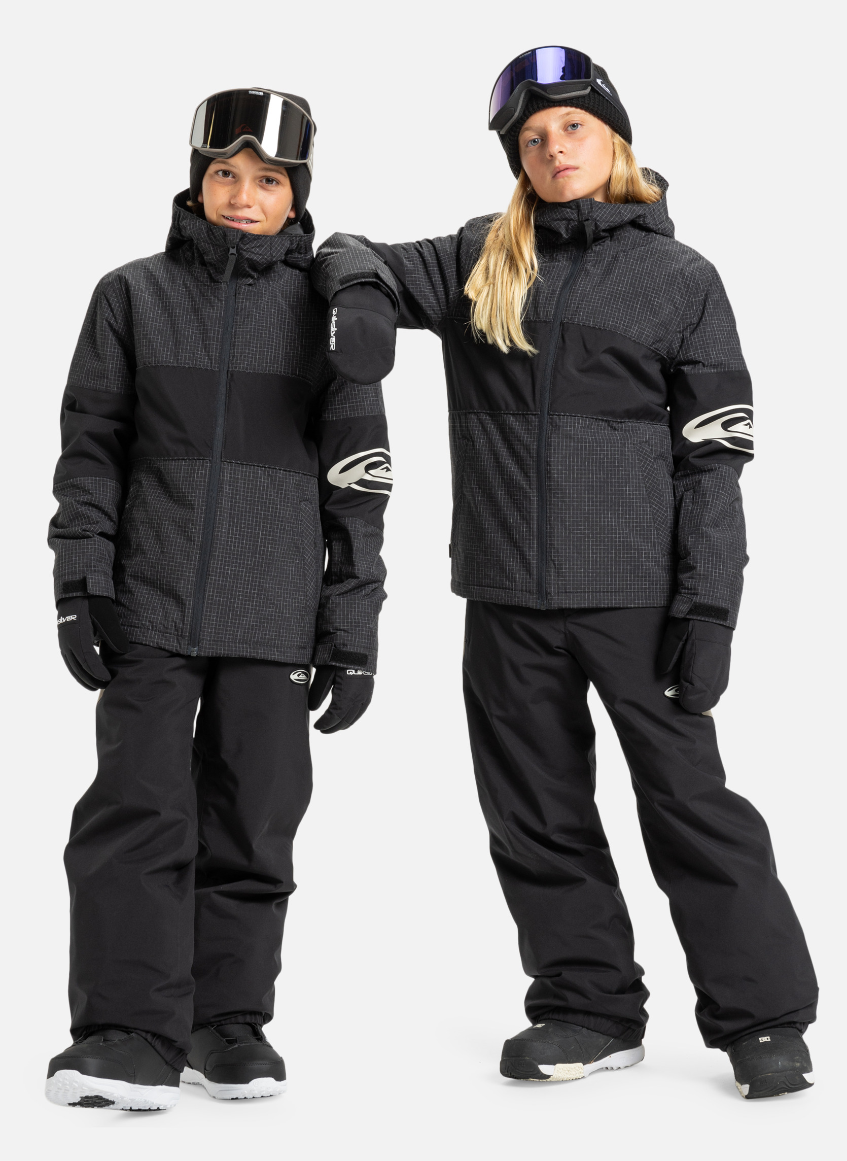 Blousons High In The Hood garçon noir Quiksilver Blousons High In The Hood garçon noir Noir