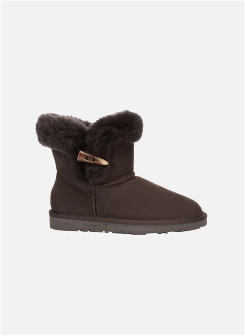 EverAu Australia Bottes Bottines mini femme Robin avec fermoir corne - Robin femme marron