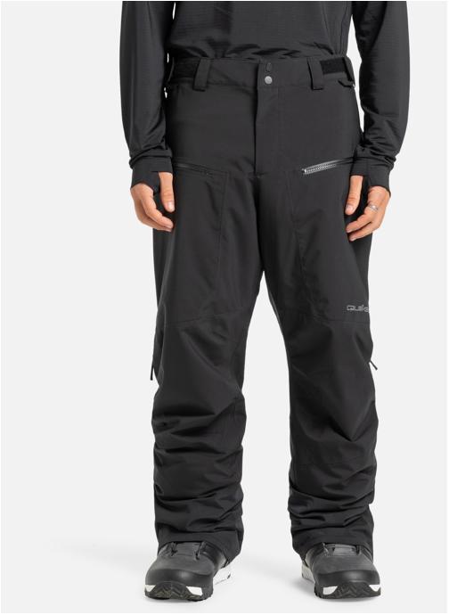 Quiksilver Pantalons droits Paramo Stretch 20K homme noir