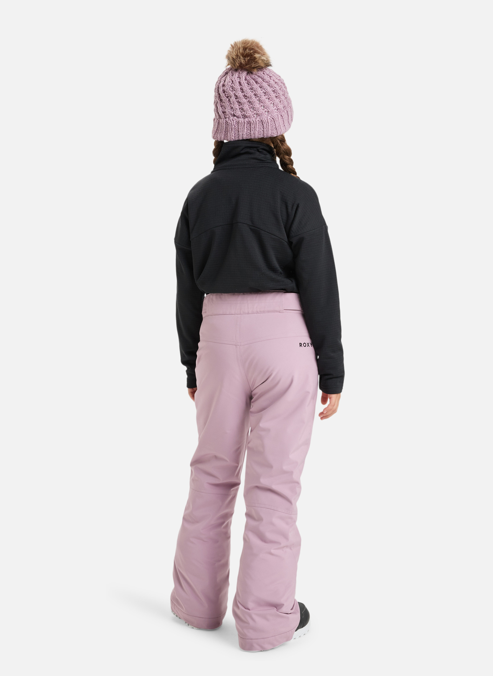 Pantalons Backyard Girl fille rose Roxy Pantalons Backyard Girl fille rose Rose