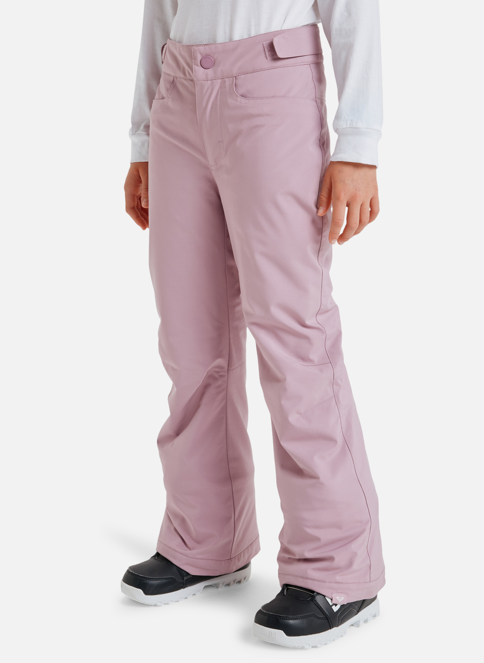 Pantalons Backyard Girl fille rose Roxy Pantalons Backyard Girl fille rose Rose