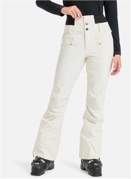 Roxy Pantalons droit Rising High femme blanc