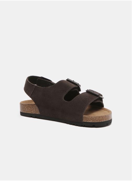 EverAu Australia Sandales Sandales femme en cuir - Flame femme marron