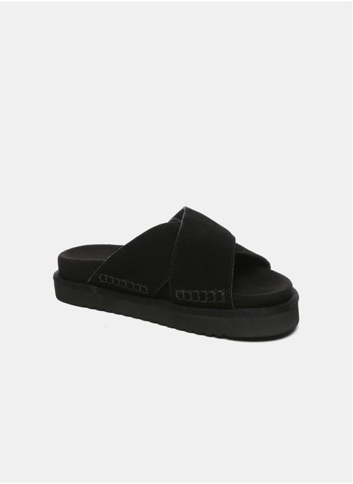 EverAu Australia Sandales Sandales femme en cuir - Rose femme noir