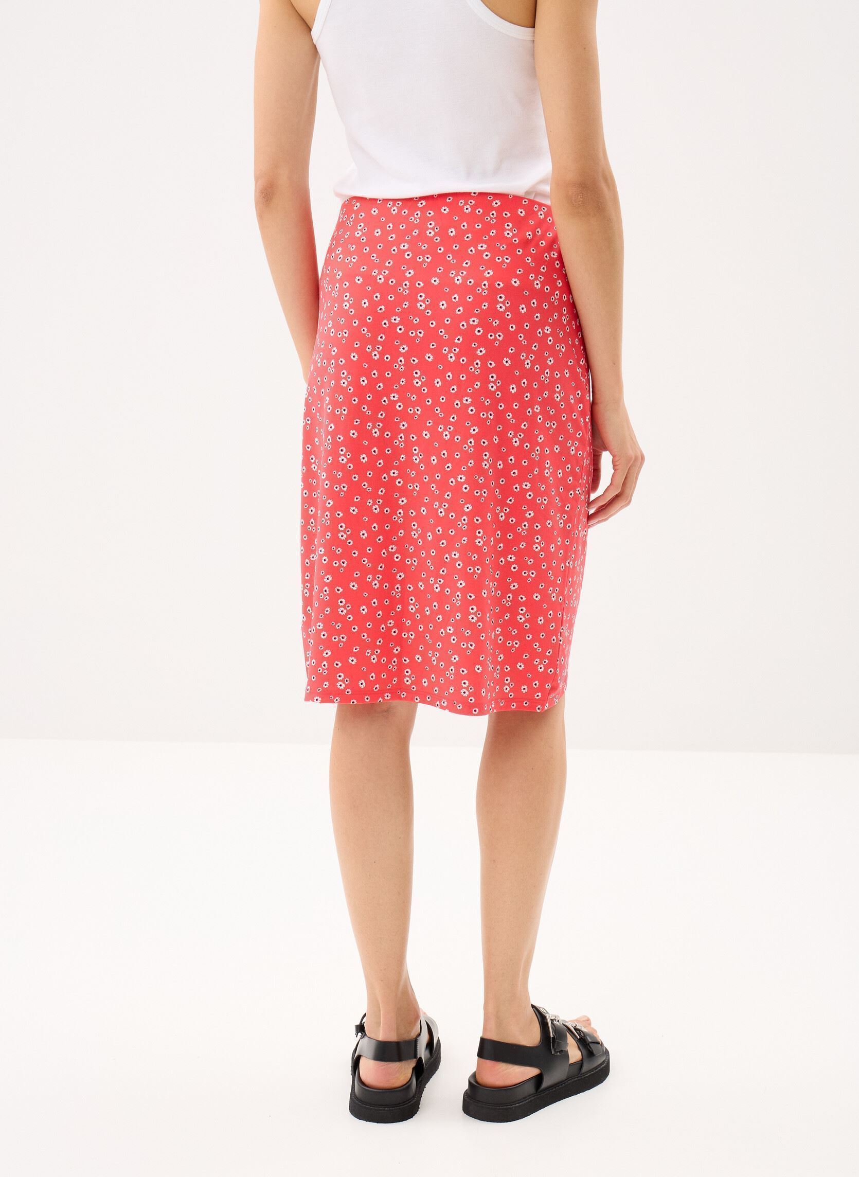 Kurze Röcke JFLEURIS damen rot MADE BY Kurze Röcke JFLEURIS damen rot IMP_DAISY TRICO_RED