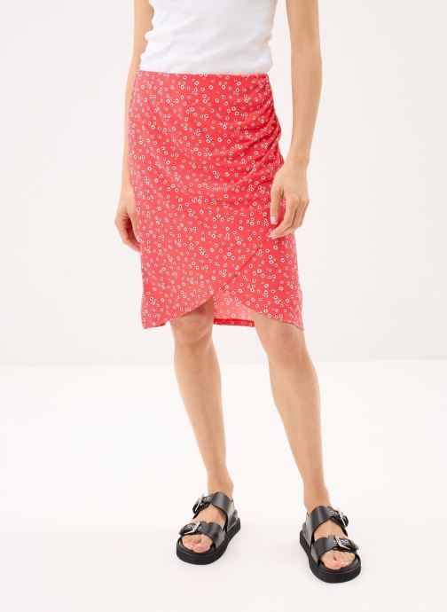 MADE BY Jupes courtes JFLEURIS femme rouge