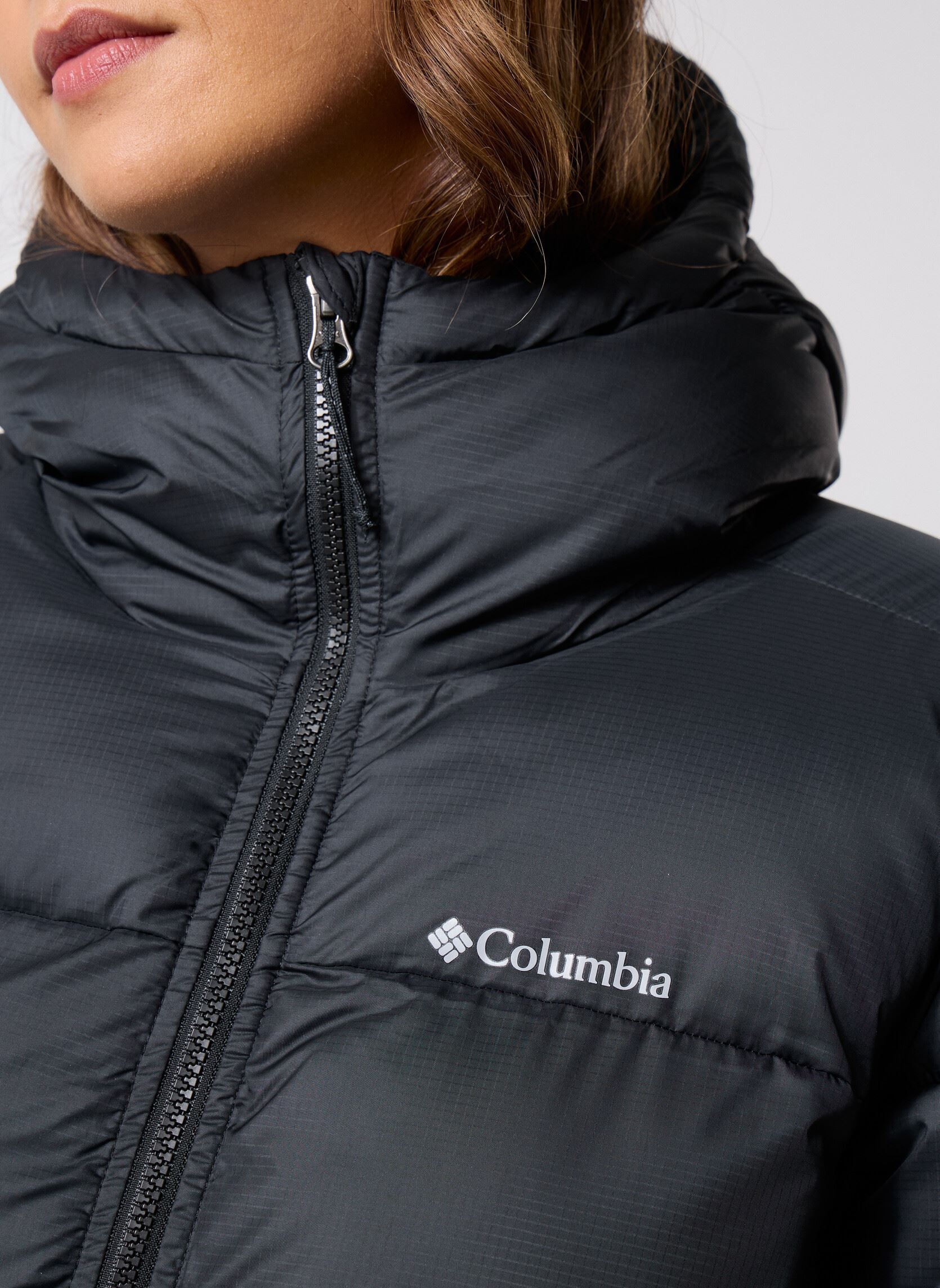 Doudounes Puffect II Mid Hooded Jacket femme noir Columbia Doudounes Puffect II Mid Hooded Jacket femme noir BLACK