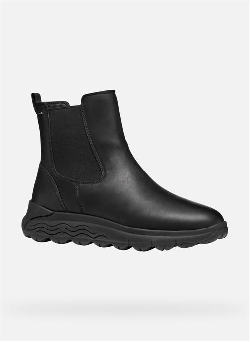 Geox Bottines basses SPHERICA 4X4 WOMAN femme noir