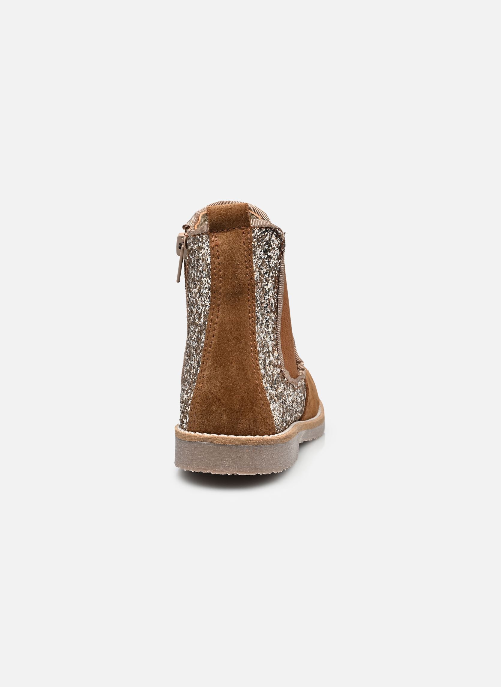 Bottines BOSTRASS fille marron Rose et Martin Bottines BOSTRASS fille marron SERRAJE CASTANA / TOP GLITTER