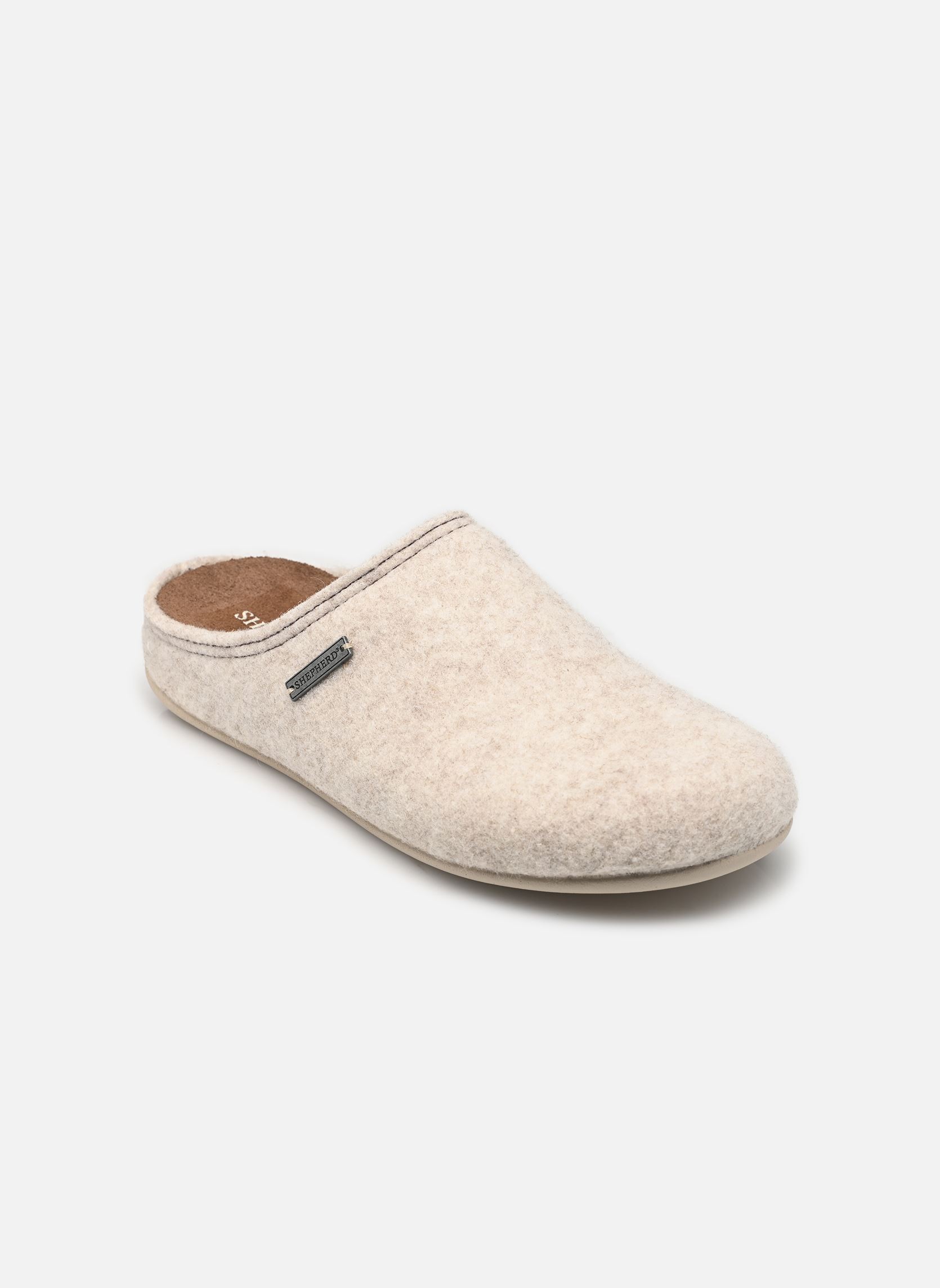Pantoffels Cilla dames beige Shepherd Pantoffels Cilla dames beige Beige