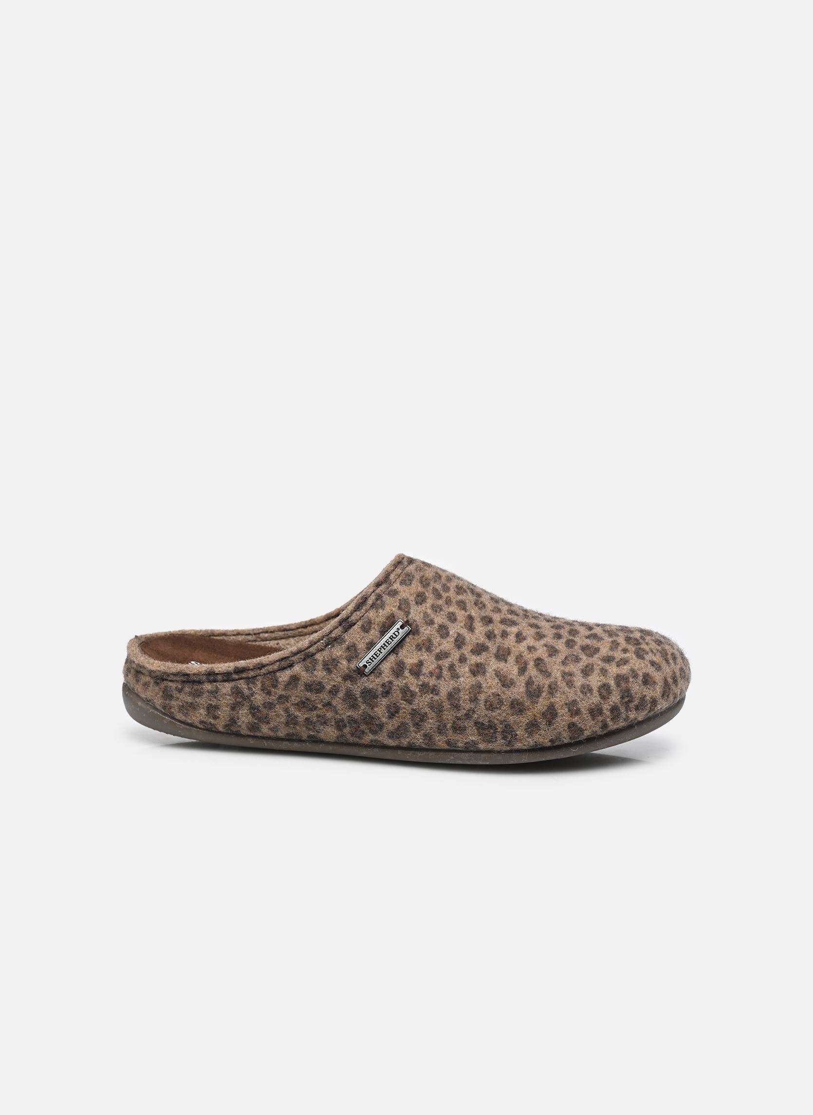 Hausschuhe Cilla damen braun Shepherd Hausschuhe Cilla damen braun LEOPARD