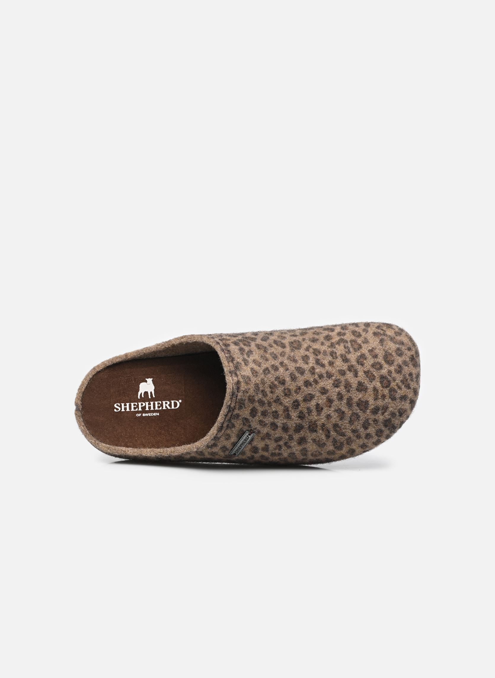 Hausschuhe Cilla damen braun Shepherd Hausschuhe Cilla damen braun LEOPARD