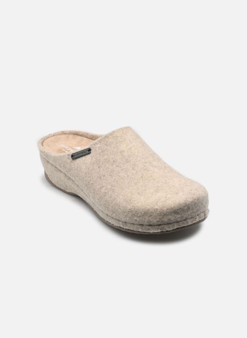 Shepherd Chaussons Gitte femme blanc