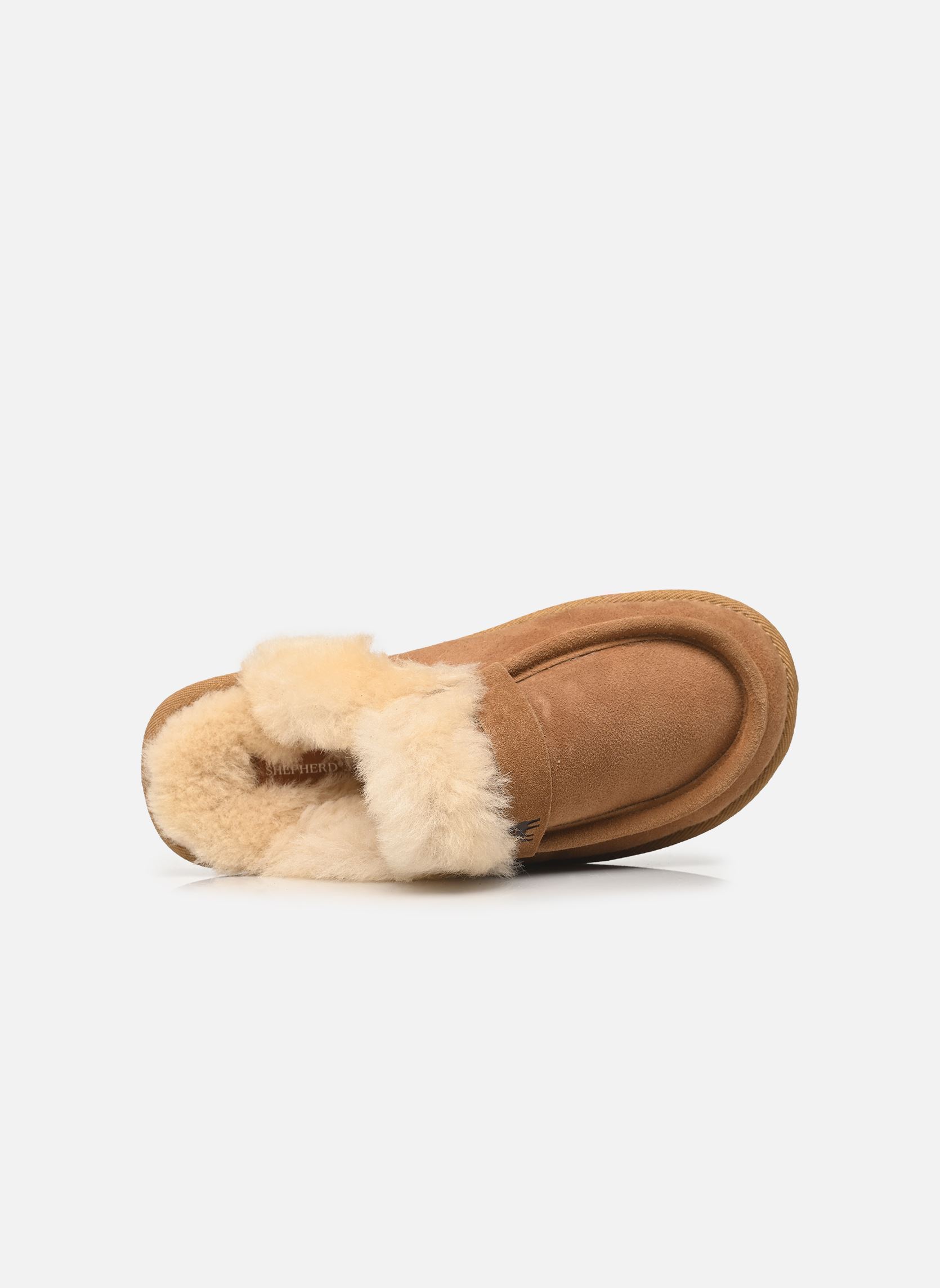 Pantoffels Charlie dames bruin Shepherd Pantoffels Charlie dames bruin Chestnut
