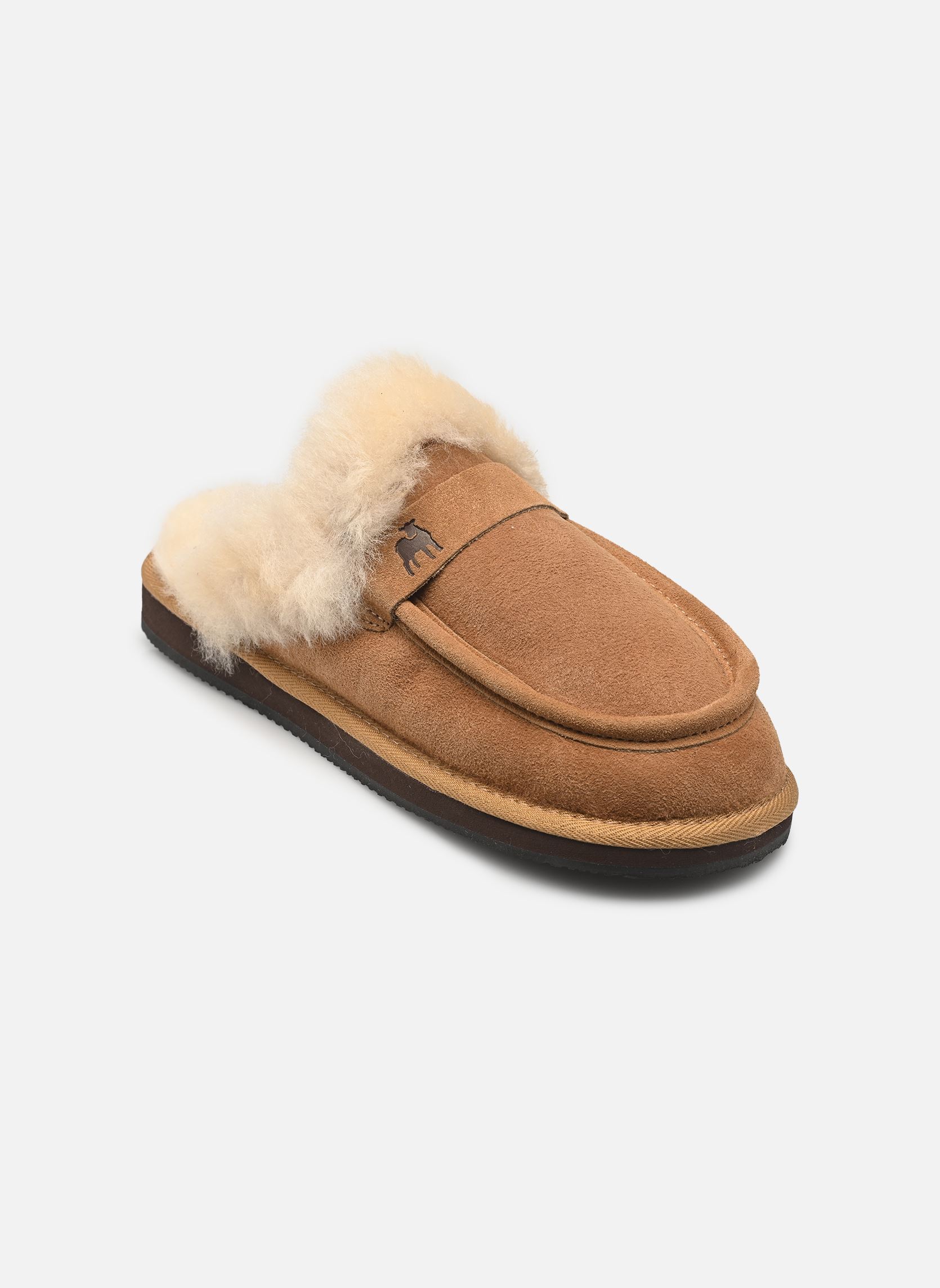 Pantoffels Charlie dames bruin Shepherd Pantoffels Charlie dames bruin Chestnut