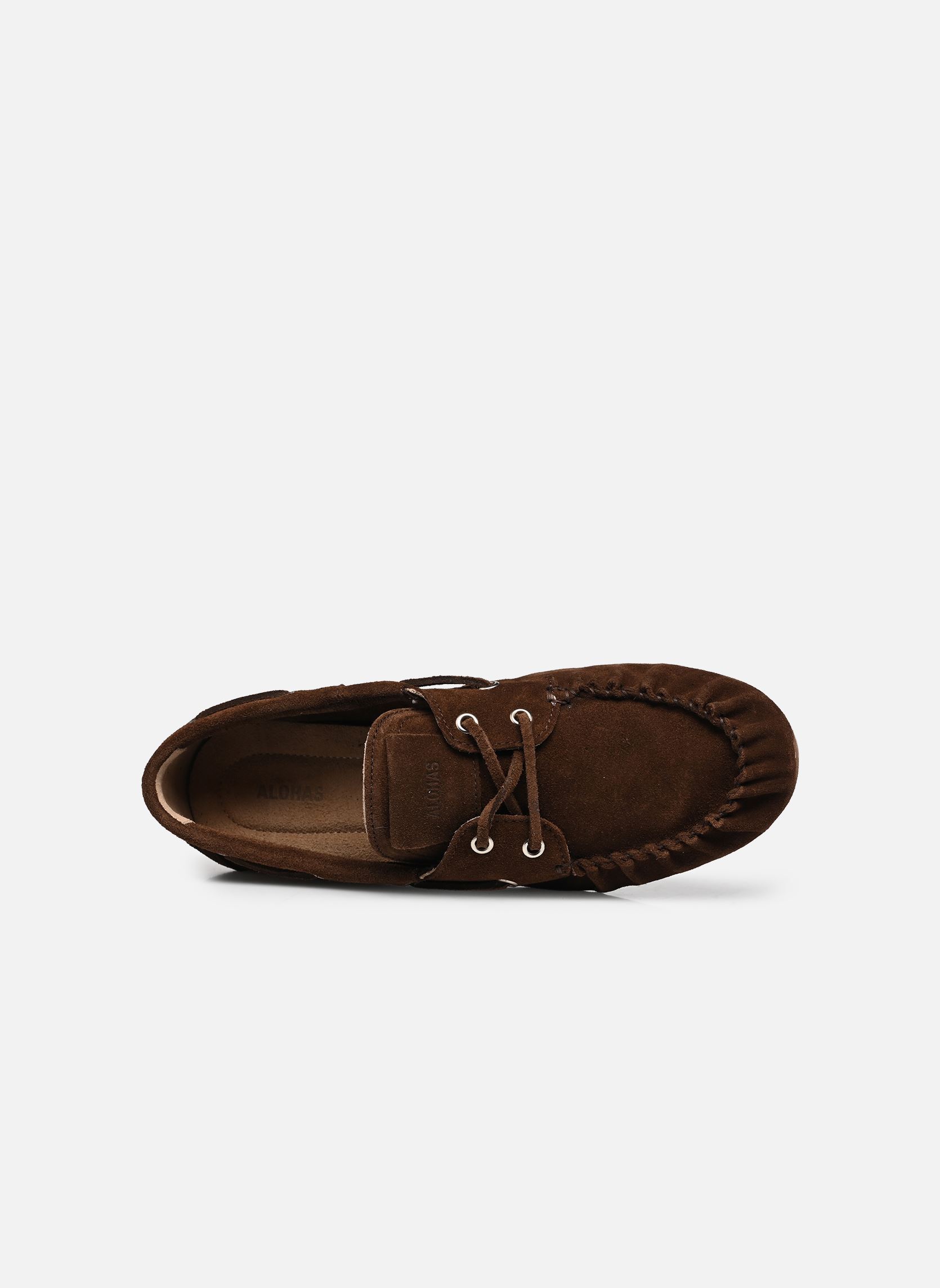 Bootschoenen Rowan dames bruin Alohas Bootschoenen Rowan dames bruin SUEDE BROWN