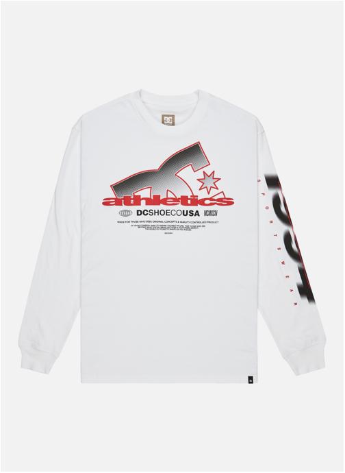 DC Shoes Tee-shirts Slathletic Hls homme blanc