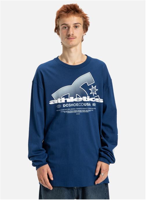 DC Shoes Tee-shirts Slathletic Hls homme bleu
