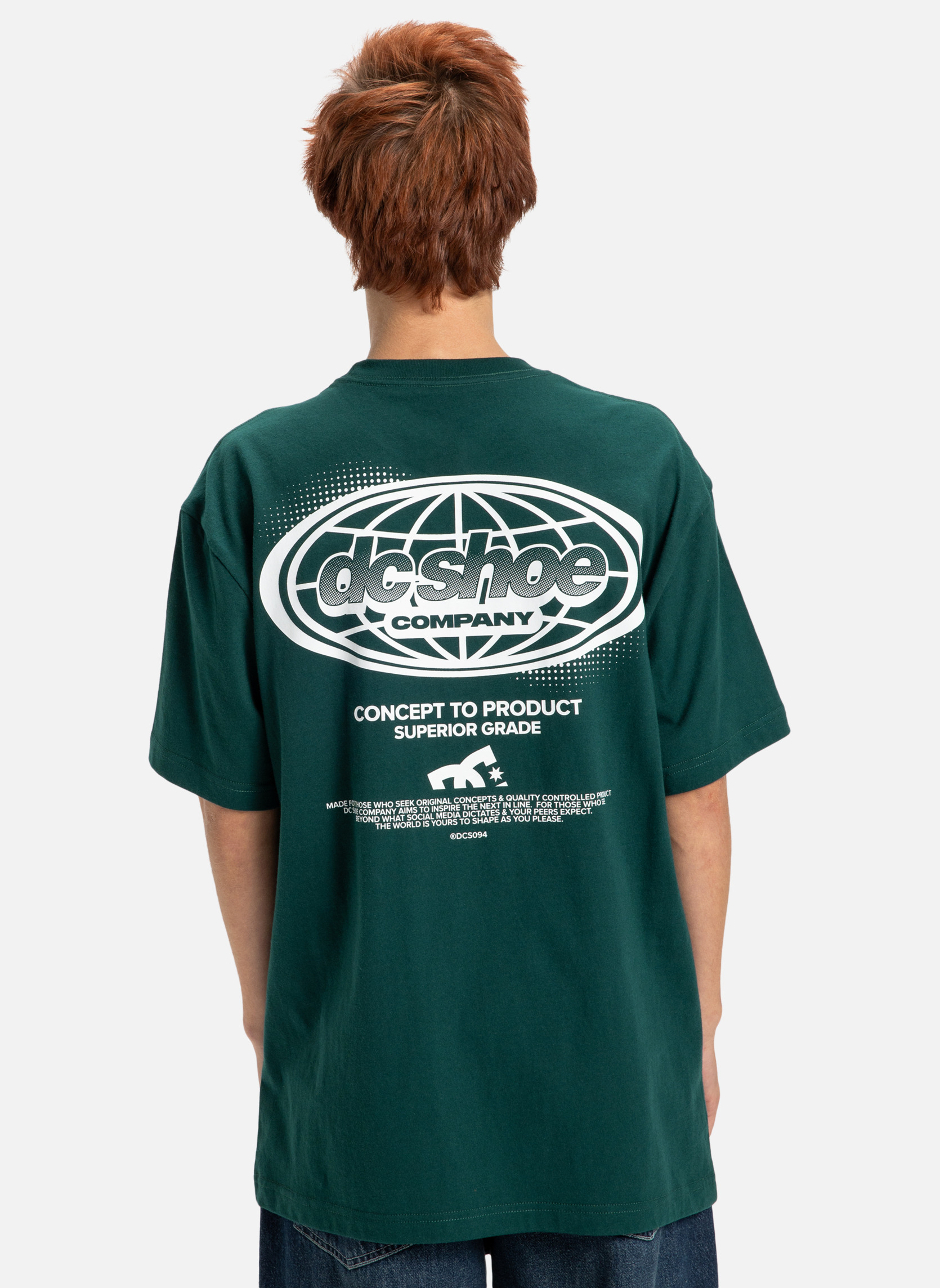 Tee-shirts T-shirt à manches courtes TROTTER. homme vert DC Shoes Tee-shirts T-shirt à manches courtes TROTTER. homme vert Vert