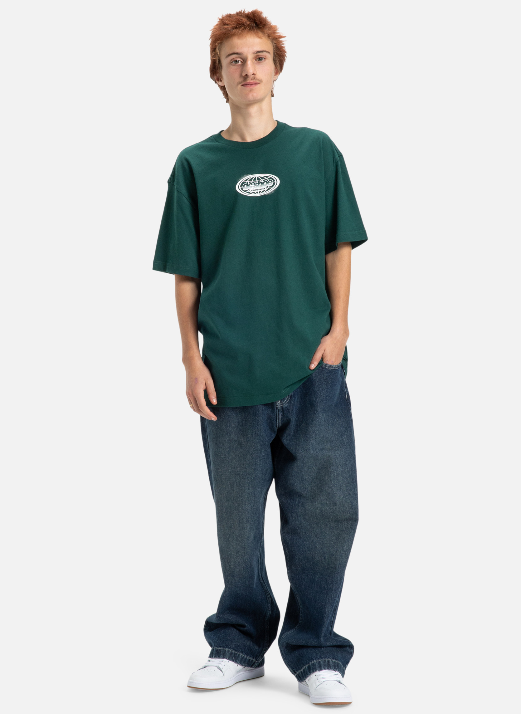 Tee-shirts T-shirt à manches courtes TROTTER. homme vert DC Shoes Tee-shirts T-shirt à manches courtes TROTTER. homme vert Vert