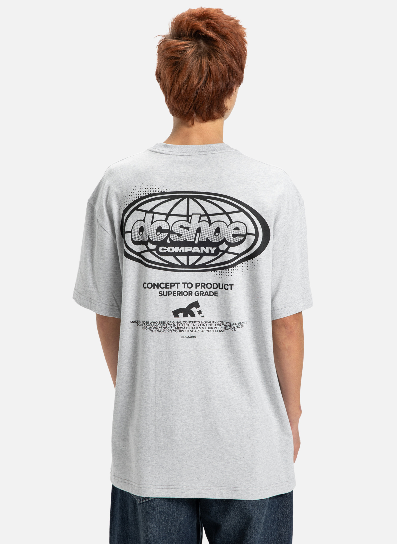 Tee-shirts Trotter homme gris DC Shoes Tee-shirts Trotter homme gris Gris