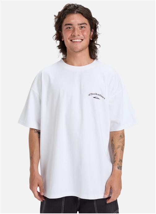 Quiksilver Tee-shirts Stretch Tribal homme blanc