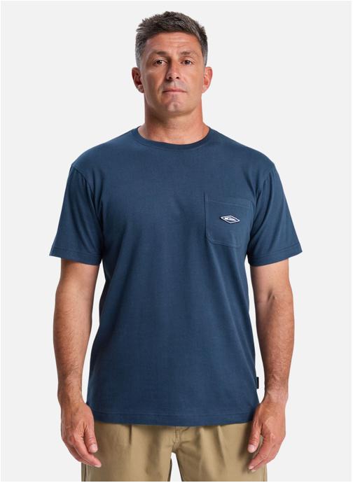 Quiksilver Tee-shirts Diamond Pocket homme bleu