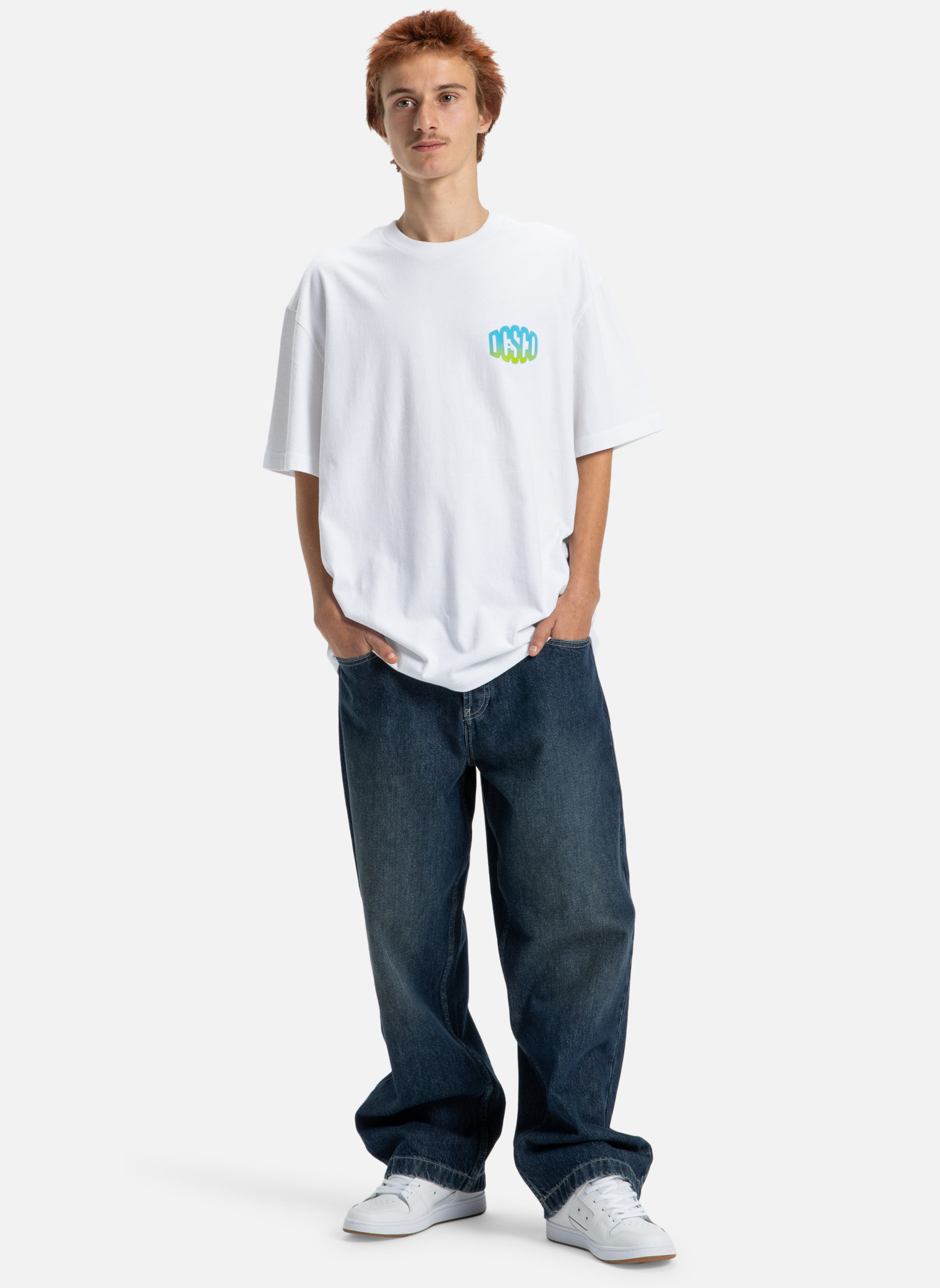 Tee-shirts Squash It homme blanc DC Shoes Tee-shirts Squash It homme blanc Blanc