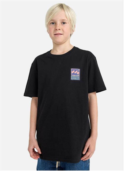 Billabong Tee-shirts Stamp garçon noir