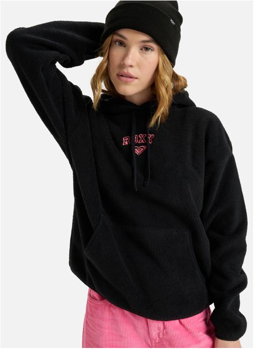 Roxy Sweats à capuche Pull à capuche en molleton de polaire COOL CALLING. femme noir