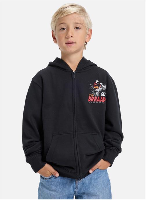 DC Shoes Sweats à capuche DC Brap garçon noir