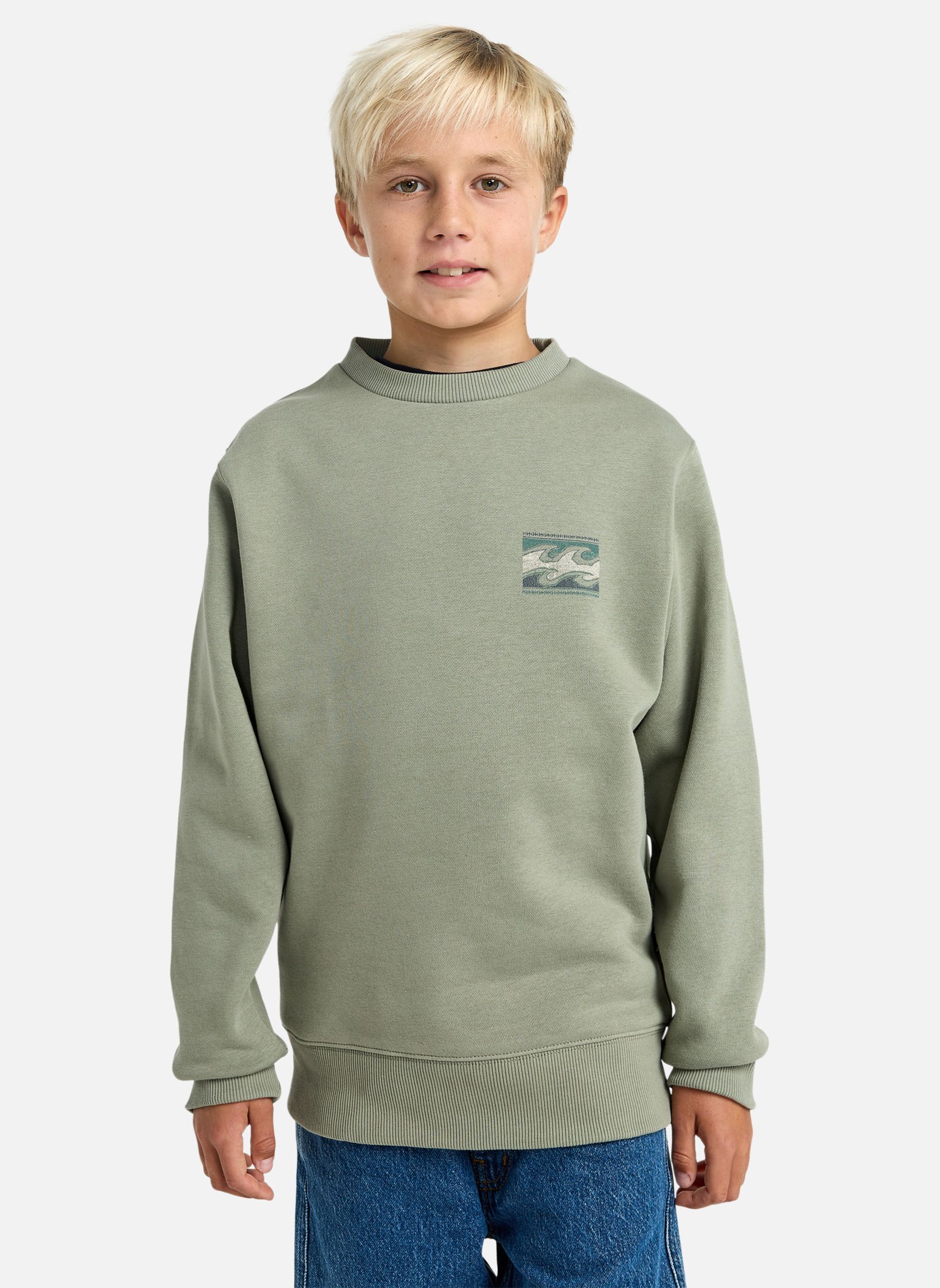 Sweats à capuche Foundation Cr garçon vert Billabong Sweats à capuche Foundation Cr garçon vert Vert