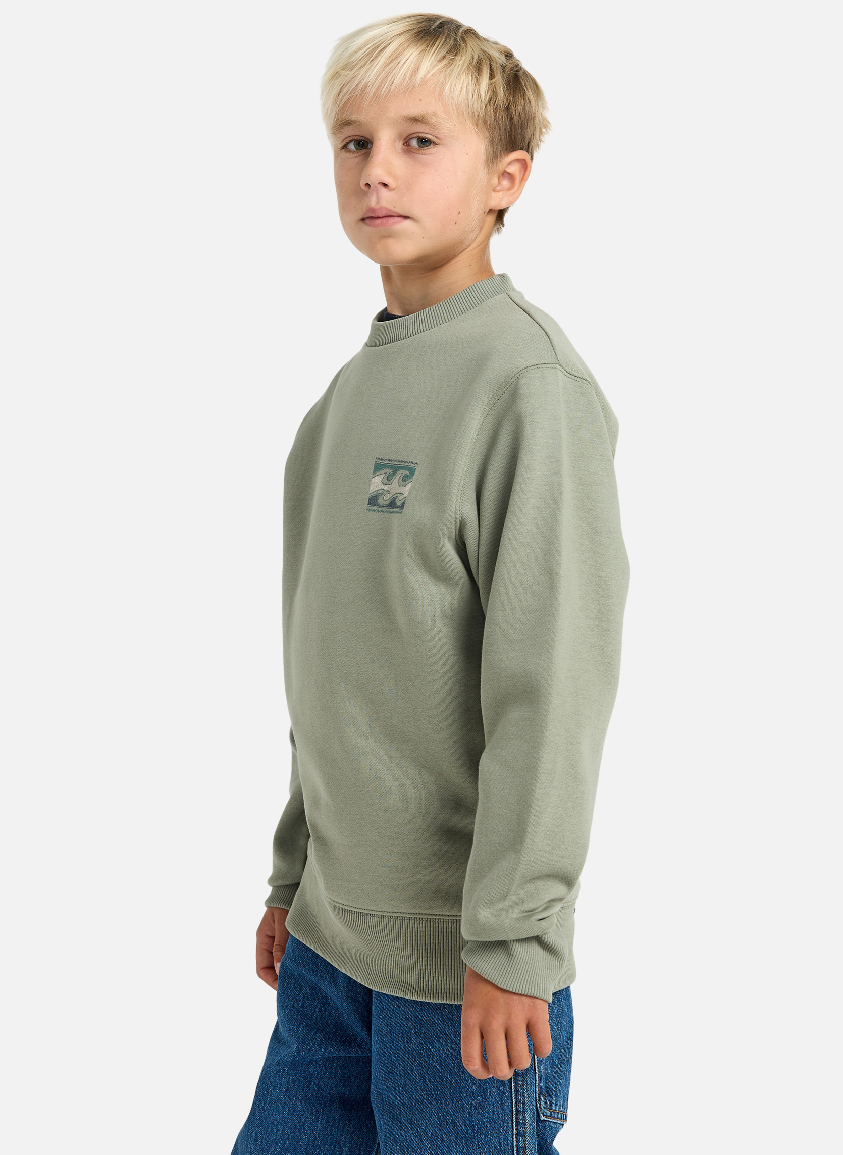 Sweats à capuche Foundation Cr garçon vert Billabong Sweats à capuche Foundation Cr garçon vert Vert