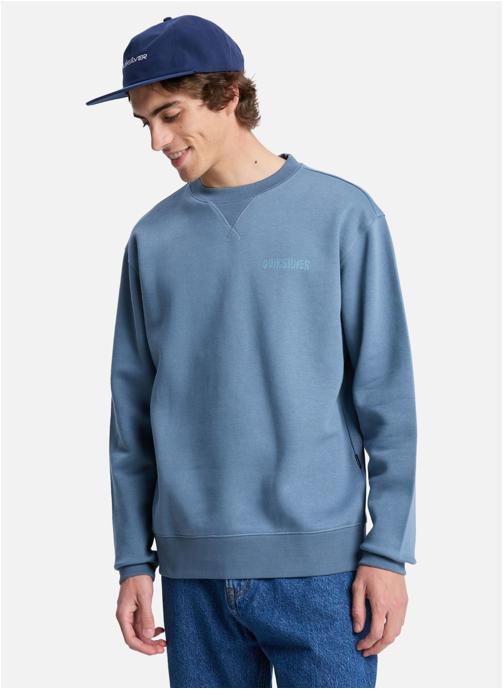 Quiksilver Sweats à capuche Salt Water Graphic homme bleu
