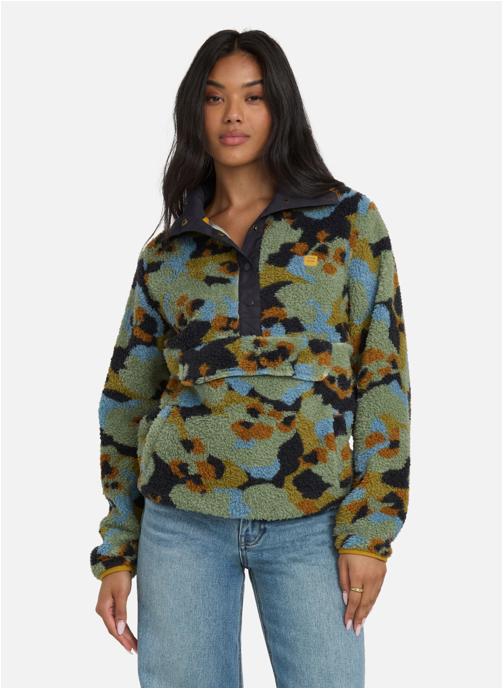 Billabong Sweats à capuche Switchback femme vert
