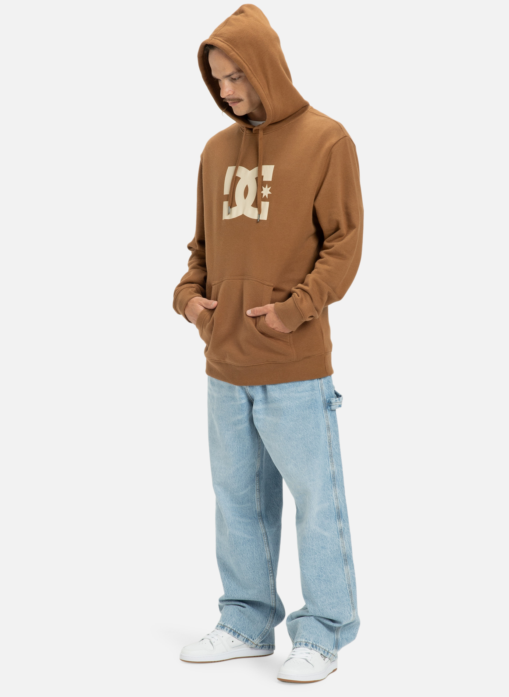 Sweats à capuche DC Star homme marron DC Shoes Sweats à capuche DC Star homme marron Marron