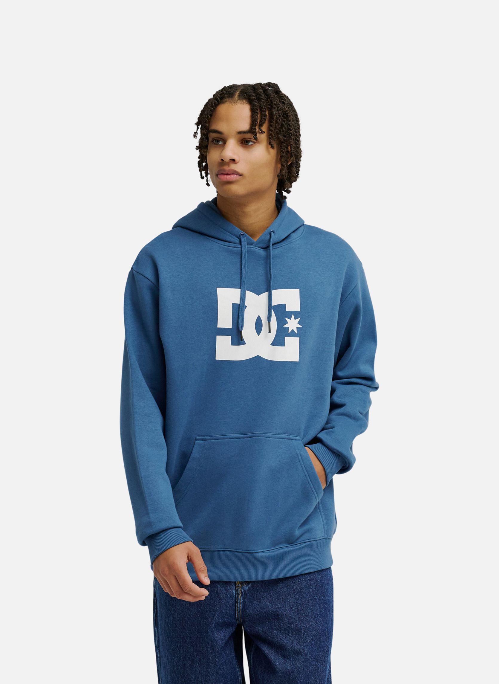 Sweats à capuche DC Star homme bleu DC Shoes Sweats à capuche DC Star homme bleu Bleu