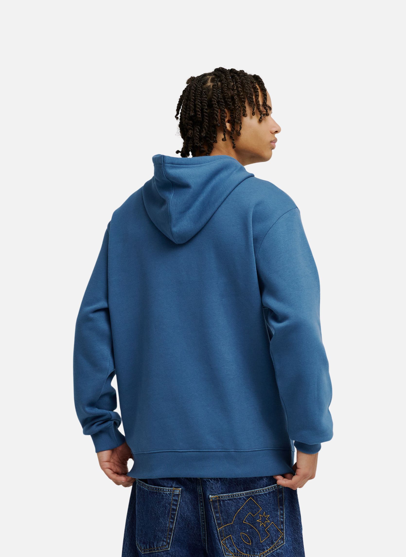 Sweats à capuche DC Star homme bleu DC Shoes Sweats à capuche DC Star homme bleu Bleu