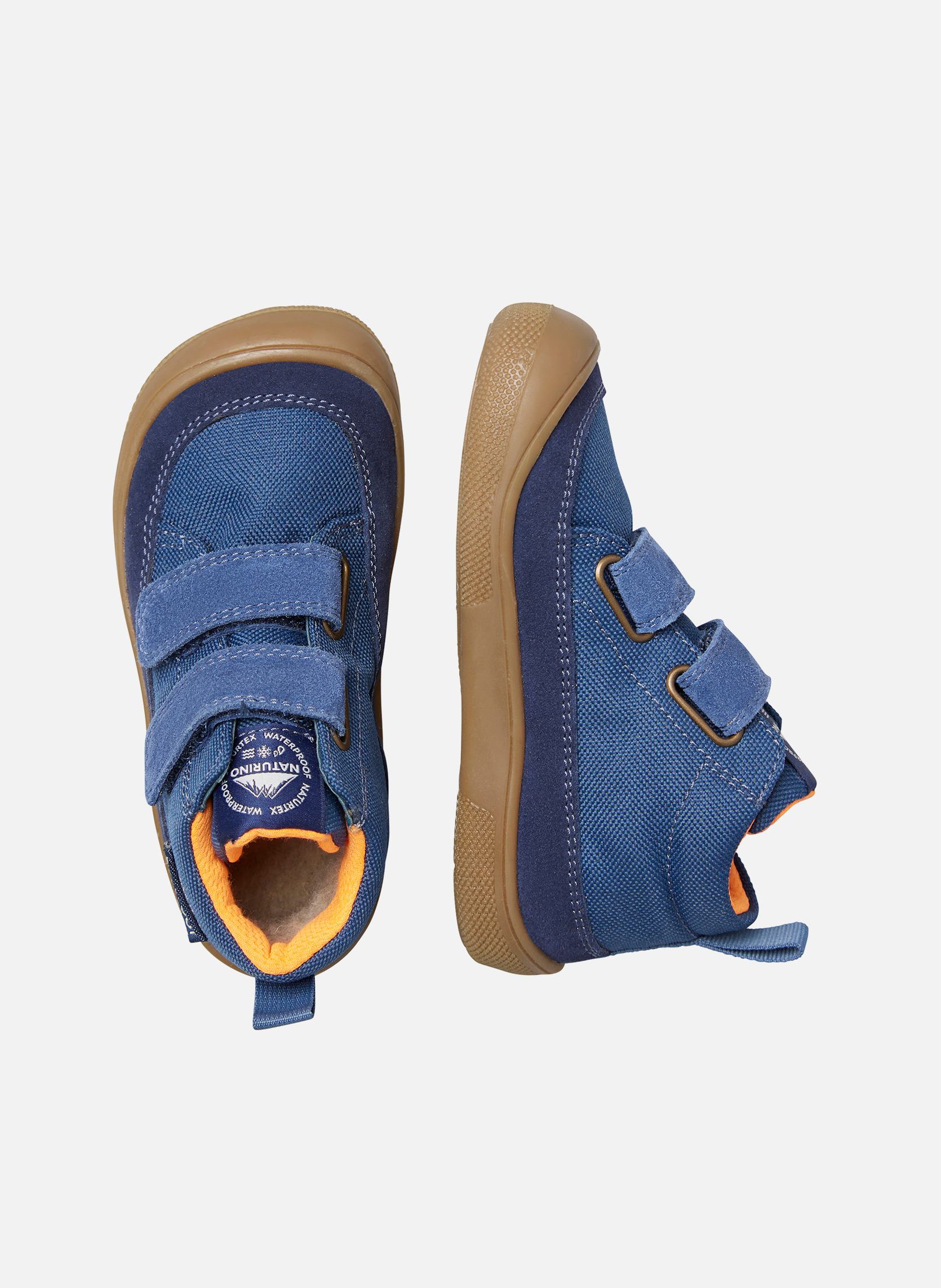Baskets basses Sneakers BAREFOOT NUPTY 2 WP. Rose- garçon bleu Naturino Baskets basses Sneakers BAREFOOT NUPTY 2 WP. Rose- garçon bleu Bleu foncé